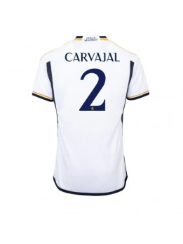 Real Madrid Daniel Carvajal #2 Replika Hemmakläder 2023-24 Kortärmad